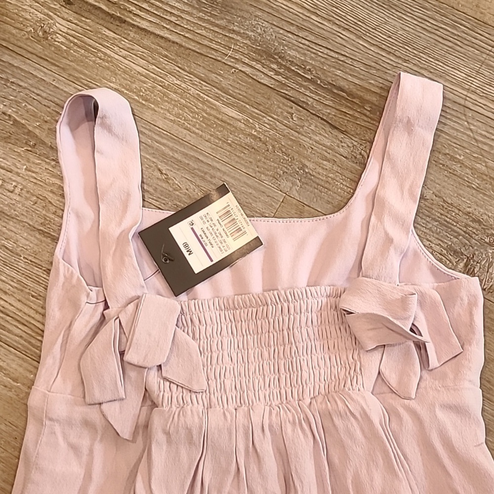 Art Class Purple Spaghetti Strap Sundress Size Medium/8 - Picture 4 of 4